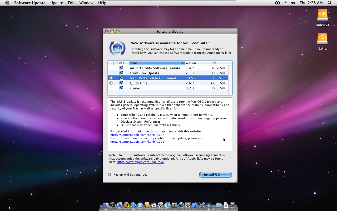 Safari for mac os x 10.5.8